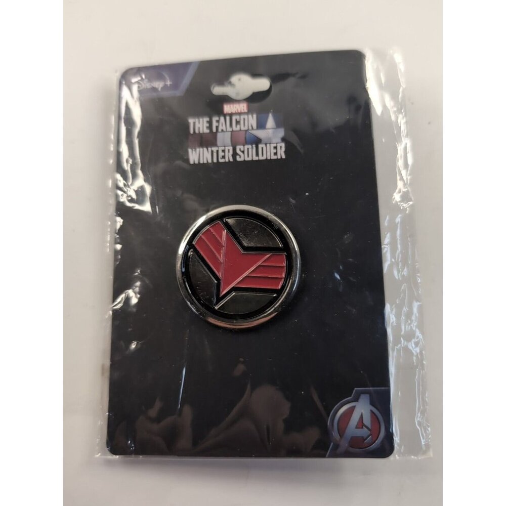 Marvel The Falcon Winter Soldier Logo Enamel Badge Lapel Pin Pinback. 1.3 inch